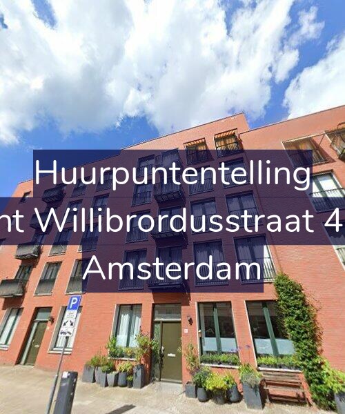 Foto gevel Huurpuntentelling voor Sint Willibrordusstraat 4-B, Amsterdam