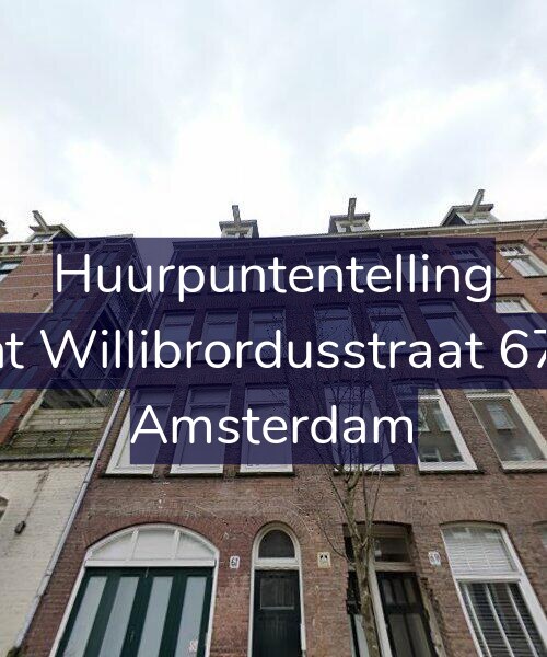 Foto gevel Huurpuntentelling voor Sint Willibrordusstraat 67-3, Amsterdam