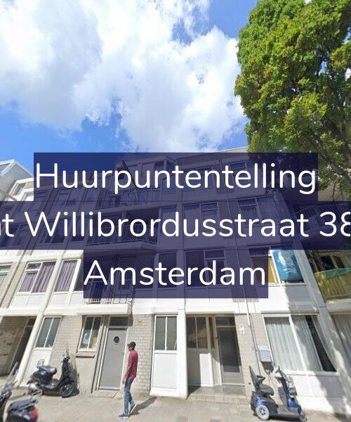 Foto gevel Huurpuntentelling voor Sint Willibrordusstraat 38-C, Amsterdam