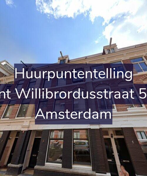Foto gevel Huurpuntentelling voor Sint Willibrordusstraat 5-1, Amsterdam