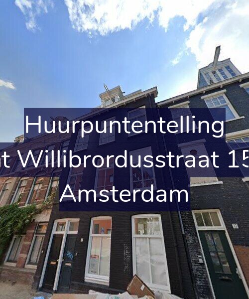 Foto gevel Huurpuntentelling voor Sint Willibrordusstraat 15-B, Amsterdam