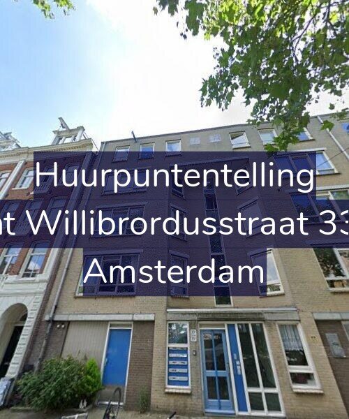 Foto gevel Huurpuntentelling voor Sint Willibrordusstraat 33-E, Amsterdam