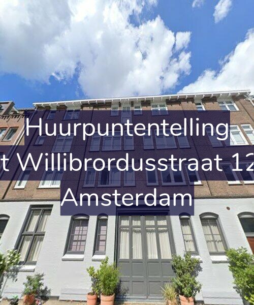 Foto gevel Huurpuntentelling voor Sint Willibrordusstraat 12-D, Amsterdam