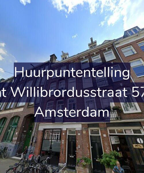 Foto gevel Huurpuntentelling voor Sint Willibrordusstraat 57-4, Amsterdam