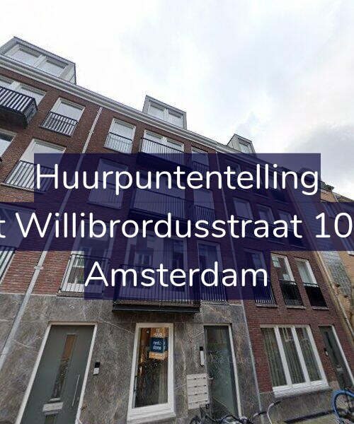 Foto gevel Huurpuntentelling voor Sint Willibrordusstraat 109-E, Amsterdam