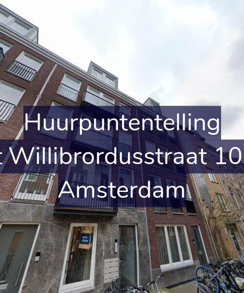 Foto gevel Huurpuntentelling voor Sint Willibrordusstraat 109-A, Amsterdam