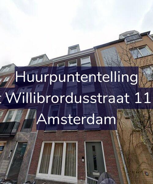 Foto gevel Huurpuntentelling voor Sint Willibrordusstraat 111-D, Amsterdam