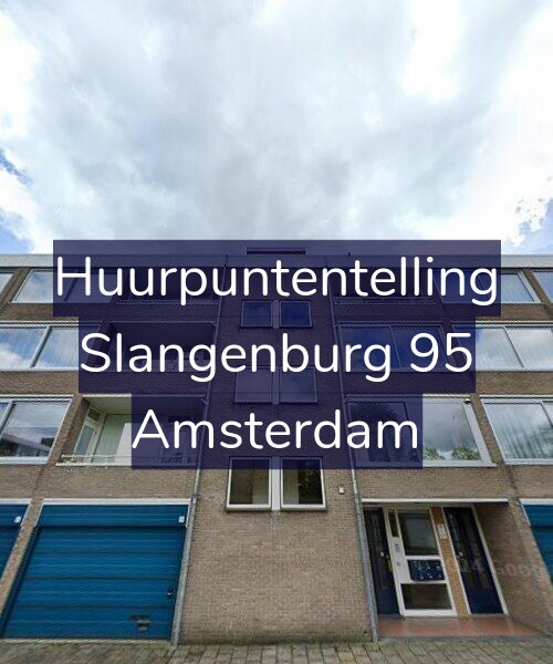 Foto gevel Huurpuntentelling voor Slangenburg 95, Amsterdam
