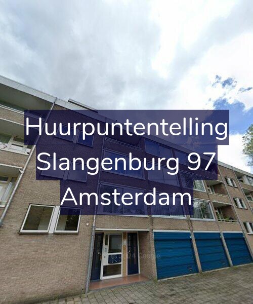 Foto gevel Huurpuntentelling voor Slangenburg 97, Amsterdam