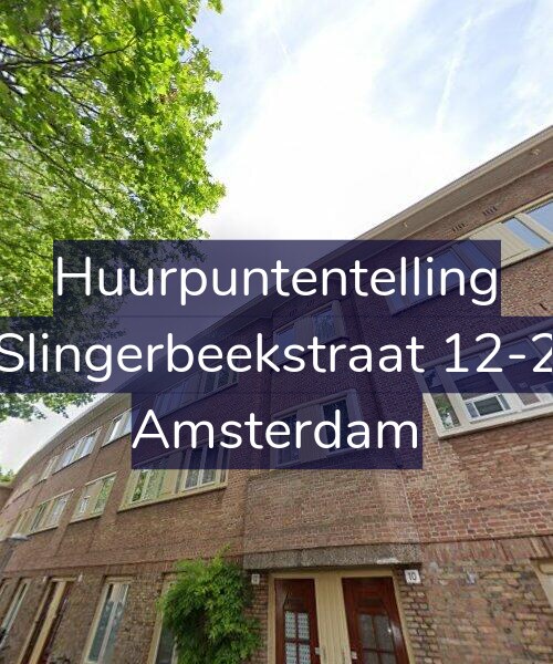 Foto gevel Huurpuntentelling voor Slingerbeekstraat 12-2, Amsterdam