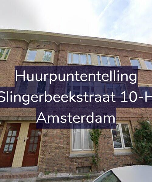 Foto gevel Huurpuntentelling voor Slingerbeekstraat 10-H, Amsterdam