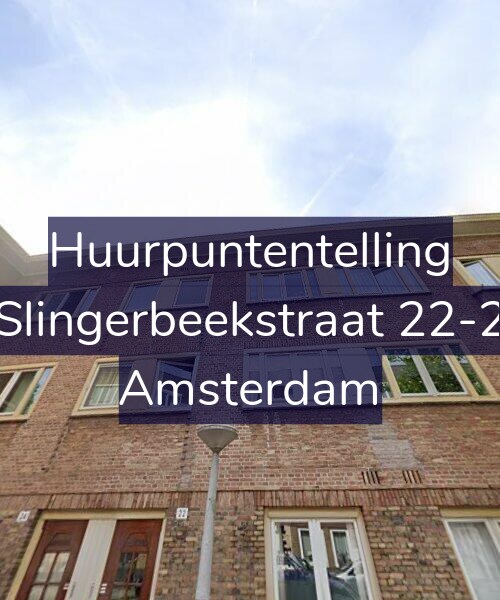 Foto gevel Huurpuntentelling voor Slingerbeekstraat 22-2, Amsterdam