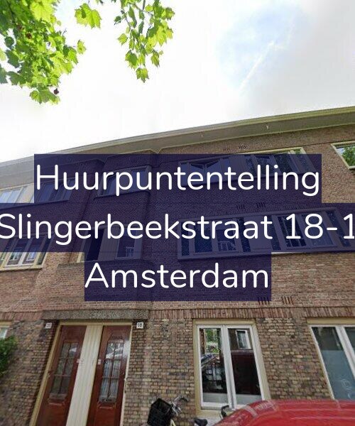 Foto gevel Huurpuntentelling voor Slingerbeekstraat 18-1, Amsterdam