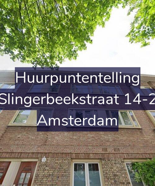 Foto gevel Huurpuntentelling voor Slingerbeekstraat 14-2, Amsterdam