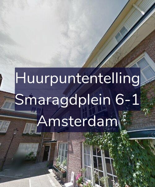 Foto gevel Huurpuntentelling voor Smaragdplein 6-1, Amsterdam