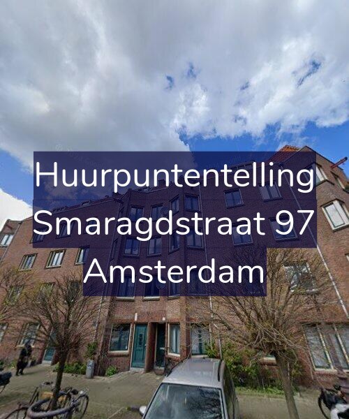 Foto gevel Huurpuntentelling voor Smaragdstraat 97, Amsterdam