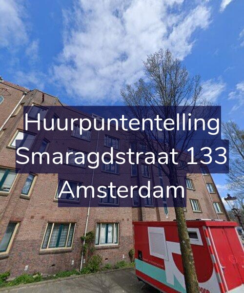 Foto gevel Huurpuntentelling voor Smaragdstraat 133, Amsterdam