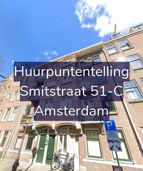 Foto gevel Huurpuntentelling voor Smitstraat 51-C, Amsterdam