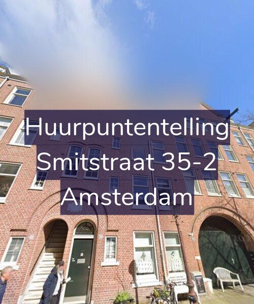 Foto gevel Huurpuntentelling voor Smitstraat 35-2, Amsterdam