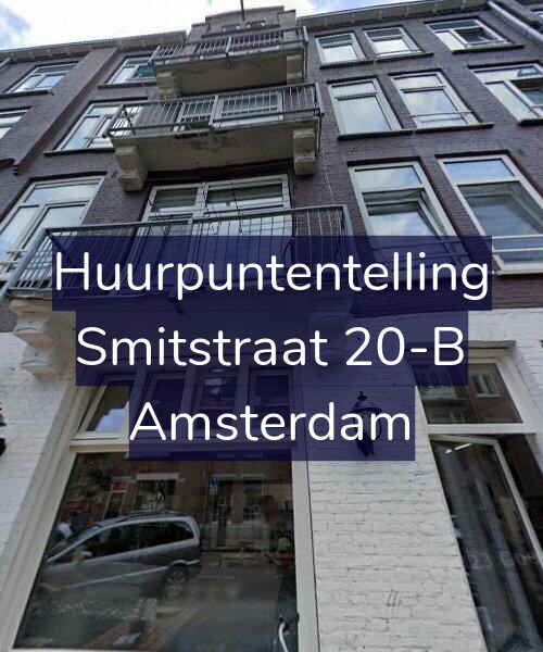 Foto gevel Huurpuntentelling voor Smitstraat 20-B, Amsterdam