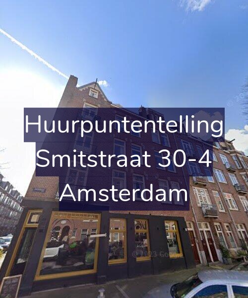Foto gevel Huurpuntentelling voor Smitstraat 30-4, Amsterdam