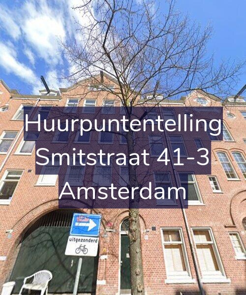 Foto gevel Huurpuntentelling voor Smitstraat 41-3, Amsterdam