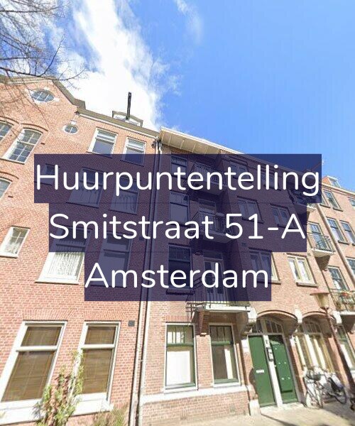 Foto gevel Huurpuntentelling voor Smitstraat 51-A, Amsterdam