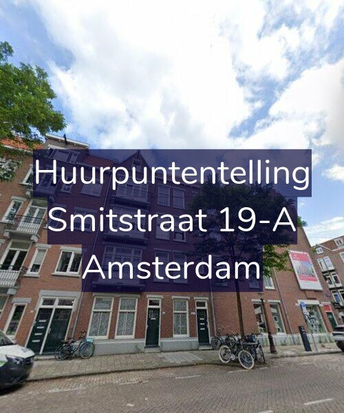 Foto gevel Huurpuntentelling voor Smitstraat 19-A, Amsterdam
