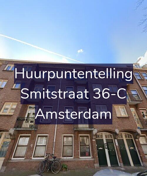 Foto gevel Huurpuntentelling voor Smitstraat 36-C, Amsterdam