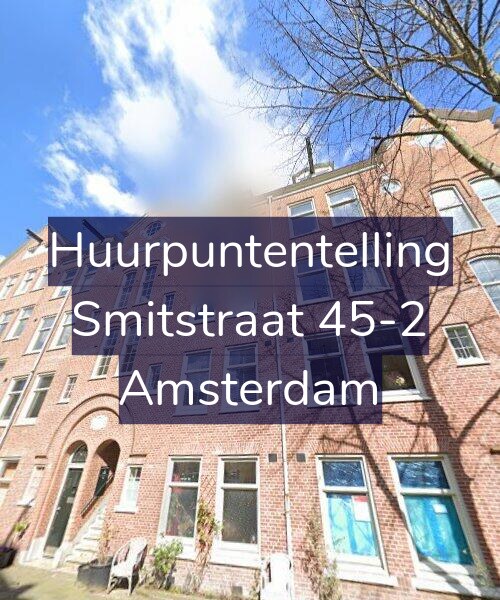 Foto gevel Huurpuntentelling voor Smitstraat 45-2, Amsterdam