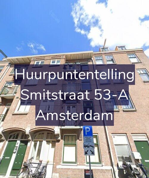 Foto gevel Huurpuntentelling voor Smitstraat 53-A, Amsterdam