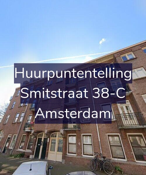 Foto gevel Huurpuntentelling voor Smitstraat 38-C, Amsterdam