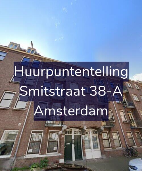 Foto gevel Huurpuntentelling voor Smitstraat 38-A, Amsterdam