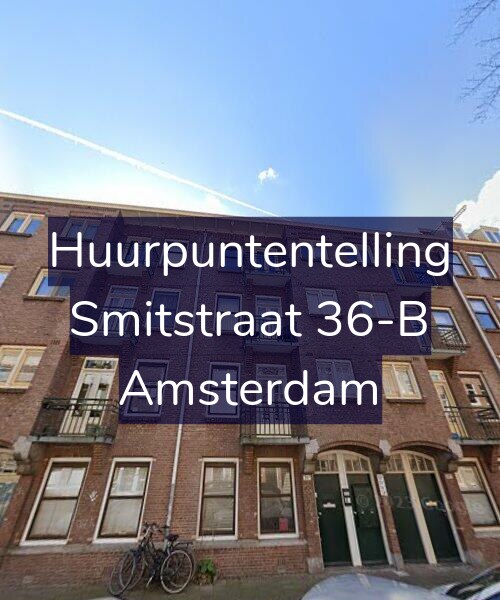 Foto gevel Huurpuntentelling voor Smitstraat 36-B, Amsterdam