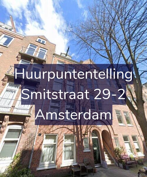 Foto gevel Huurpuntentelling voor Smitstraat 29-2, Amsterdam