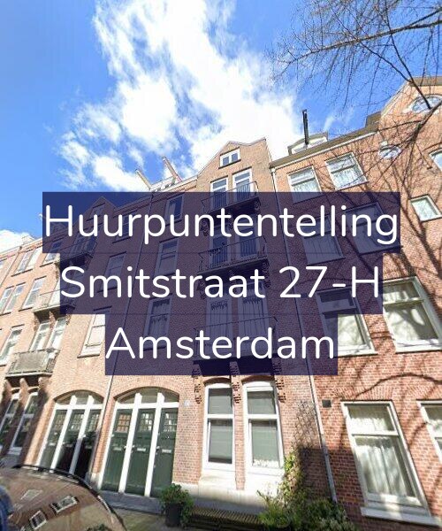Foto gevel Huurpuntentelling voor Smitstraat 27-H, Amsterdam