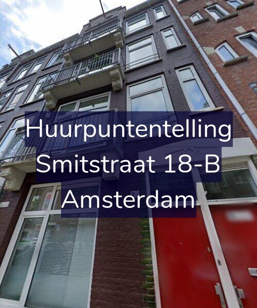 Foto gevel Huurpuntentelling voor Smitstraat 18-B, Amsterdam