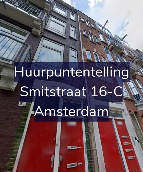 Foto gevel Huurpuntentelling voor Smitstraat 16-C, Amsterdam