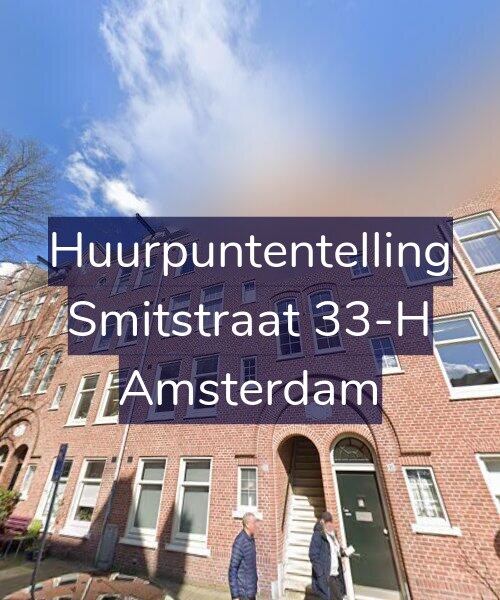 Foto gevel Huurpuntentelling voor Smitstraat 33-H, Amsterdam