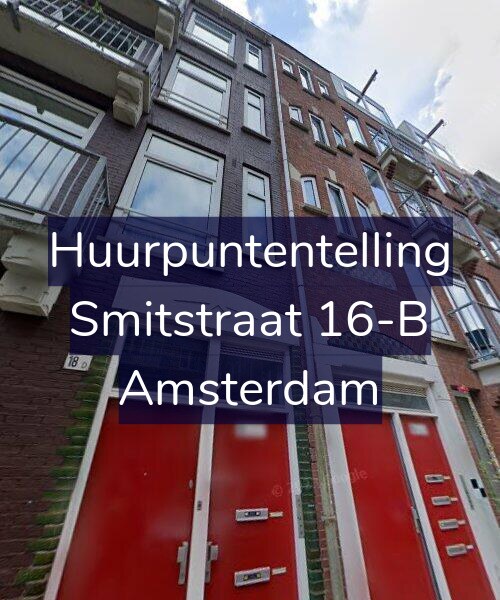 Foto gevel Huurpuntentelling voor Smitstraat 16-B, Amsterdam