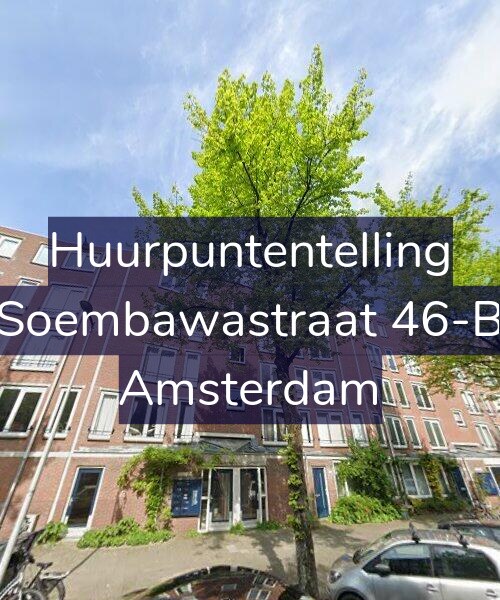 Foto gevel Huurpuntentelling voor Soembawastraat 46-B, Amsterdam