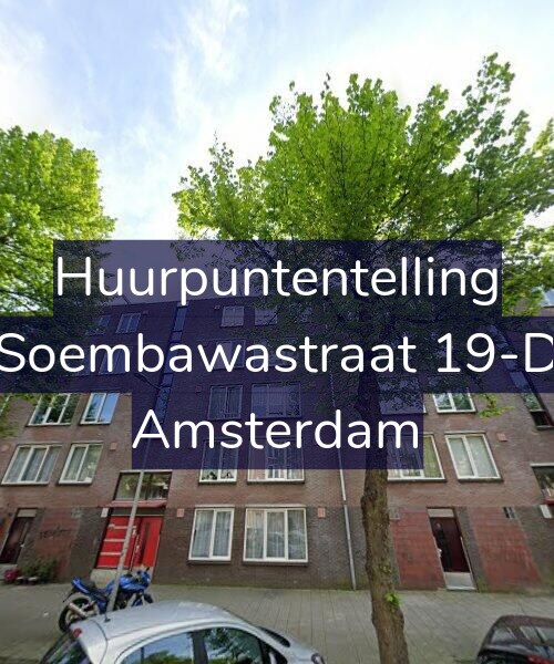 Foto gevel Huurpuntentelling voor Soembawastraat 19-D, Amsterdam