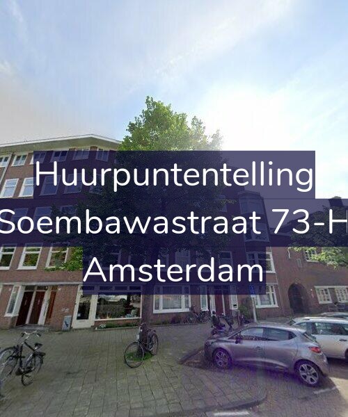 Foto gevel Huurpuntentelling voor Soembawastraat 73-H, Amsterdam