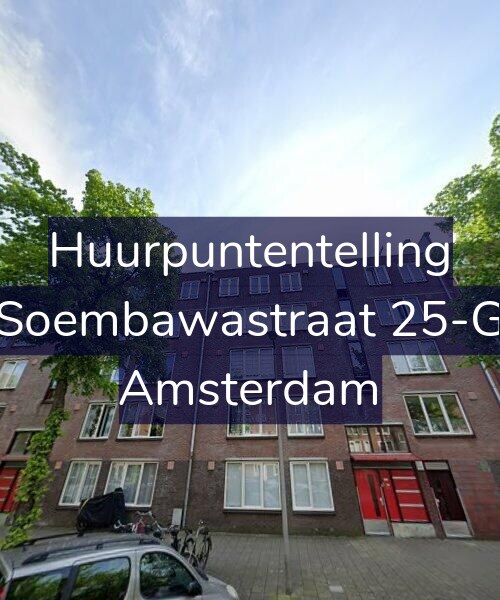 Foto gevel Huurpuntentelling voor Soembawastraat 25-G, Amsterdam