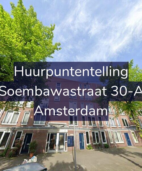 Foto gevel Huurpuntentelling voor Soembawastraat 30-A, Amsterdam