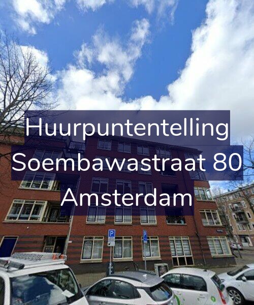 Foto gevel Huurpuntentelling voor Soembawastraat 80, Amsterdam
