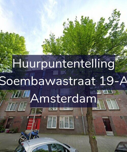 Foto gevel Huurpuntentelling voor Soembawastraat 19-A, Amsterdam