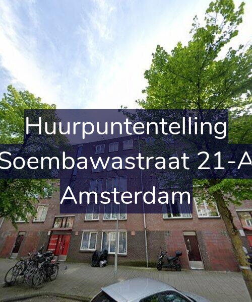 Foto gevel Huurpuntentelling voor Soembawastraat 21-A, Amsterdam