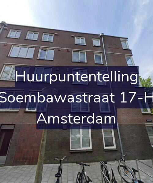 Foto gevel Huurpuntentelling voor Soembawastraat 17-H, Amsterdam