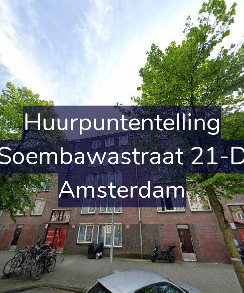 Foto gevel Huurpuntentelling voor Soembawastraat 21-D, Amsterdam